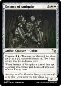 Essence of Antiquity - Murders at Karlov Manor - Magic: The Gathering card