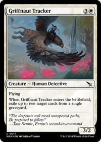 Griffnaut Tracker - Murders at Karlov Manor - Magic: The Gathering card