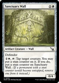 Sanctuary Wall - Murders at Karlov Manor - Magic: The Gathering card