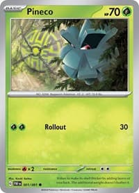 Pineco - SV: Paldean Fates - Pokemon card