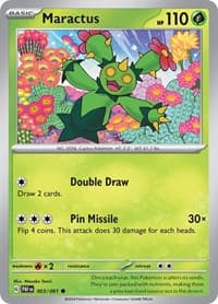 Maractus - SV: Paldean Fates - Pokemon card