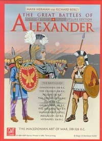 Great Battles of Alexander Deluxe Edition Board Game - GMT Games - Boardgames card