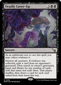 Deadly Cover-Up - Murders at Karlov Manor - Magic: The Gathering card