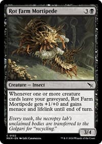Rot Farm Mortipede - Murders at Karlov Manor - Magic: The Gathering card