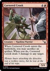 Cornered Crook - Murders at Karlov Manor - Magic: The Gathering card