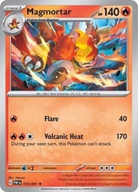 Magmortar - SV: Paldean Fates - Pokemon card