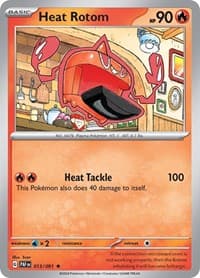 Heat Rotom - SV: Paldean Fates - Pokemon card