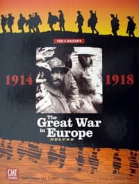Great War in Europe Deluxe Board Game - GMT Games - Boardgames card
