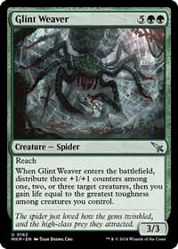 Glint Weaver - Murders at Karlov Manor - Magic: The Gathering card