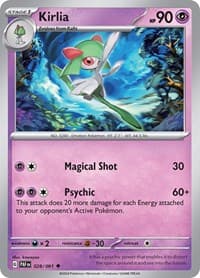 Kirlia - SV: Paldean Fates - Pokemon card