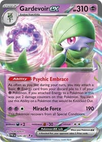 Gardevoir ex - SV: Paldean Fates - Pokemon card
