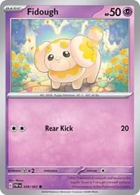 Fidough - SV: Paldean Fates - Pokemon card