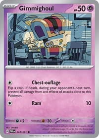 Gimmighoul - SV: Paldean Fates - Pokemon card