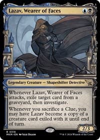 Lazav, Wearer of Faces (Showcase) (0318) - Murders at Karlov Manor - Magic: The Gathering card
