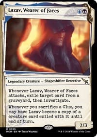 Lazav, Wearer of Faces (Showcase) (0366) - Murders at Karlov Manor - Magic: The Gathering card