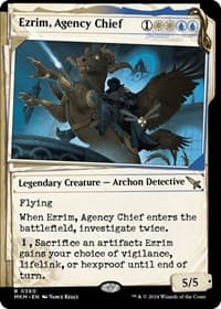 Ezrim, Agency Chief (Showcase) - Murders at Karlov Manor - Magic: The Gathering card