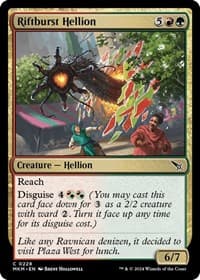 Riftburst Hellion - Murders at Karlov Manor - Magic: The Gathering card
