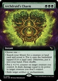 Archdruid's Charm (Extended Art) - Murders at Karlov Manor - Magic: The Gathering card