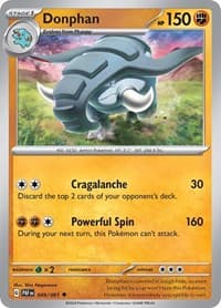 Donphan - SV: Paldean Fates - Pokemon card