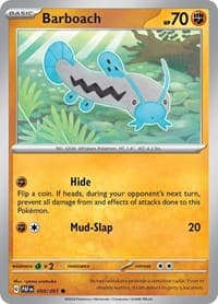 Barboach - SV: Paldean Fates - Pokemon card