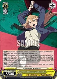 Public Safety Devil Extermination Special Division 4, Power (SR) - Chainsaw Man - Weiss Schwarz card