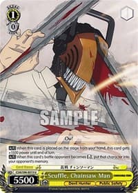 Scuffle, Chainsaw Man - Chainsaw Man - Weiss Schwarz card