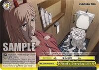 Fiend's Everyday Life - Chainsaw Man - Weiss Schwarz card