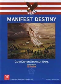 Manifest Destiny Board Game - GMT Games - Boardgames card