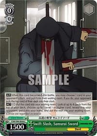 Swift Slash, Samurai Sword - Chainsaw Man - Weiss Schwarz card