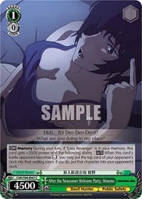 After the Newcomer Welcome Party, Himeno - Chainsaw Man - Weiss Schwarz card