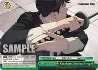 Resolute Unsheathing (RRR) - Chainsaw Man - Weiss Schwarz card