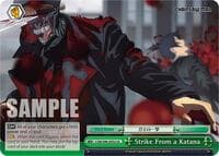 Strike From a Katana - Chainsaw Man - Weiss Schwarz card