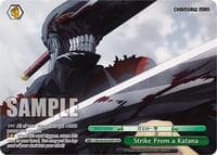 Strike From a Katana (OFR) - Chainsaw Man - Weiss Schwarz card