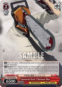 Immortal Devil, Chainsaw Man - Chainsaw Man - Weiss Schwarz card