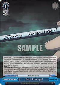 Easy Revenge! - Chainsaw Man - Weiss Schwarz card