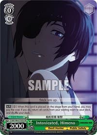 Intoxicated, Himeno (Foil) - Chainsaw Man - Weiss Schwarz card