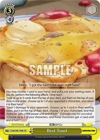 Best Toast - Chainsaw Man - Weiss Schwarz card