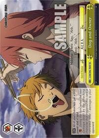 Dog and Owner - Chainsaw Man - Weiss Schwarz card