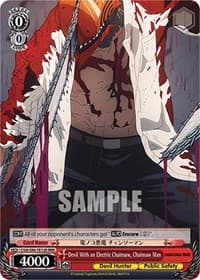 Devil With an Electric Chainsaw, Chainsaw Man (RRR) - Chainsaw Man - Weiss Schwarz card