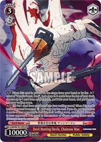 Devil Hunting Devils, Chainsaw Man (OFR) - Chainsaw Man - Weiss Schwarz card