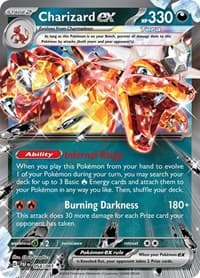 Charizard ex - SV: Paldean Fates - Pokemon card
