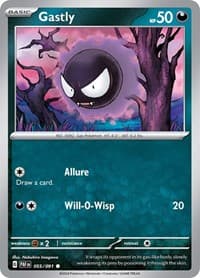 Gastly - SV: Paldean Fates - Pokemon card