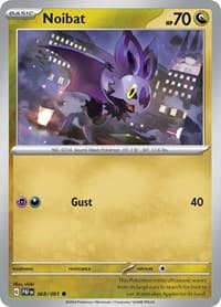 Noibat - SV: Paldean Fates - Pokemon card