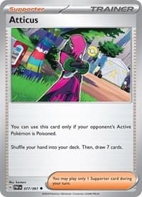 Atticus - SV: Paldean Fates - Pokemon card