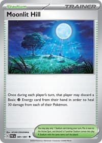 Moonlit Hill - SV: Paldean Fates - Pokemon card