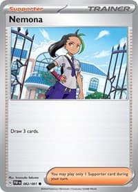Nemona - SV: Paldean Fates - Pokemon card