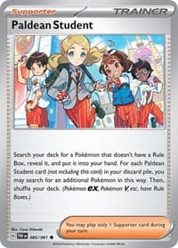 Paldean Student - SV: Paldean Fates - Pokemon card