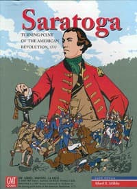 Saratoga, 1777 - 2nd Edition Board Game - GMT Games - Boardgames card