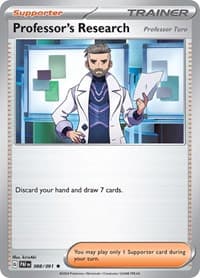 Professor's Research [Professor Turo] - SV: Paldean Fates - Pokemon card