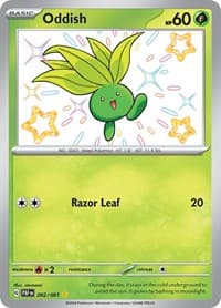 Oddish - SV: Paldean Fates - Pokemon card
